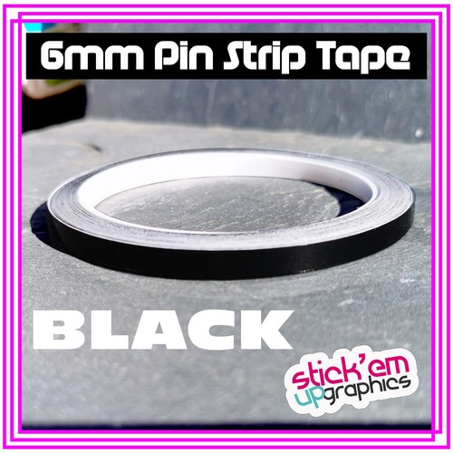 6mm 10meter black self - black,