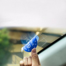 3x Car Windshield Sticker