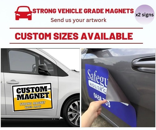 Car vehicle magnetic signs - magnetic,