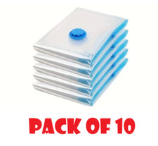 10x STRONG VACUUM STORAGE SPACE SAVING BAGS VAC BAG SPACE SAVER VACUM VACCUM BAG