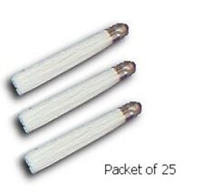 25 x Eraser Glass Fibre Refills for Fibreglass Cleaning Scratch Pencil FybRglass