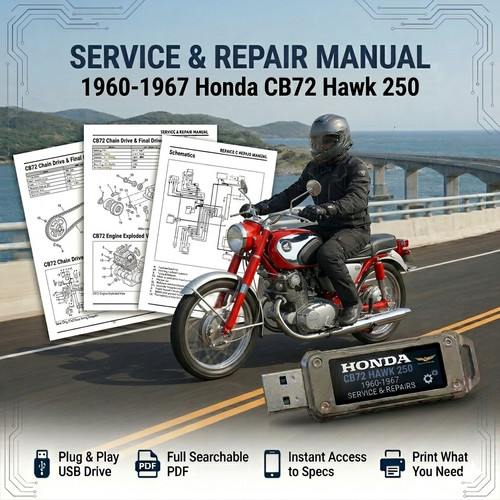 Honda hawk 250 - 250, 1963