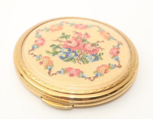 Vintage kigu powder compact - powder,