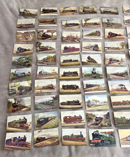 Railway locomotive postcards - locomotive,