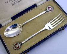 STERLING SILVER ENAMEL KING