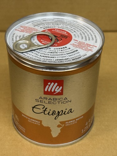 Illy etiopia ground coffee - etiopia,