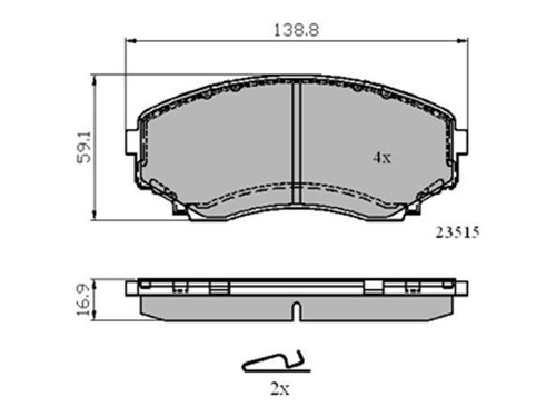 Drivetec pad1095 brake - drivetec,