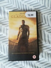 Gladiator (VHS, VIDEO TAPE 2000) RUSSELL CROWE