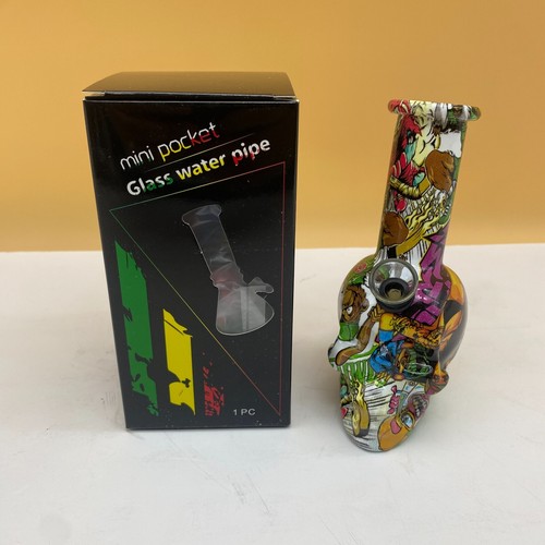 Glass bong 15cm shisha - glass,