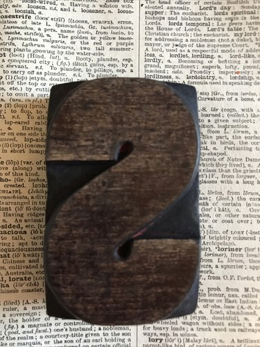 Vintage printers block - printers,