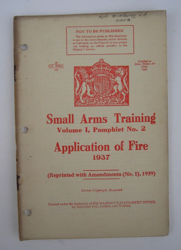 Ww2 small arms training manual - arms,
