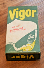 Vintage VIGOR LAUNDRY WASHING WASH SOAP Cardboard Box UNOPENED 100g RARE