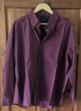 Men's Fashion Tootal Check Shirt Long Sleeved Size XXL Brand New Without Tags