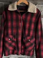 Rare Winter warm Plaid jacket