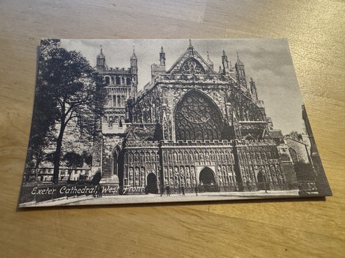 Postcard exeter cathedral - -,
