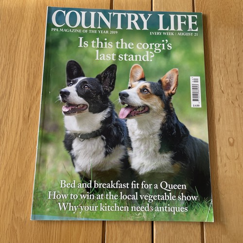 Country life magazine - magazine, august