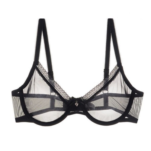 Womens transparent bra - bra, full
