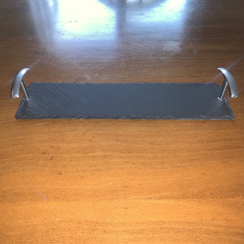 Slate serving tray platter - slate,