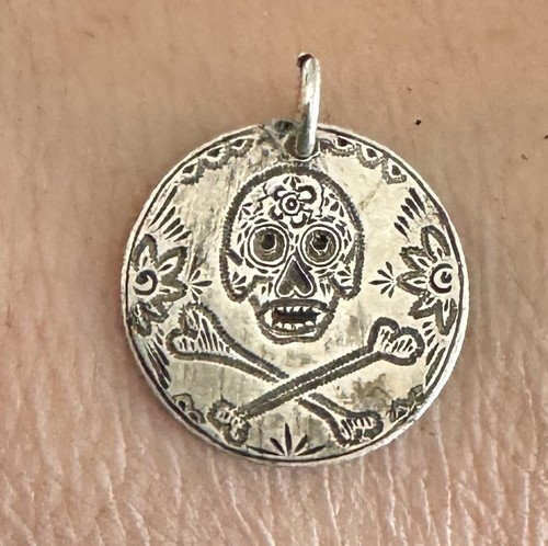 Victorian skull love token - skull,