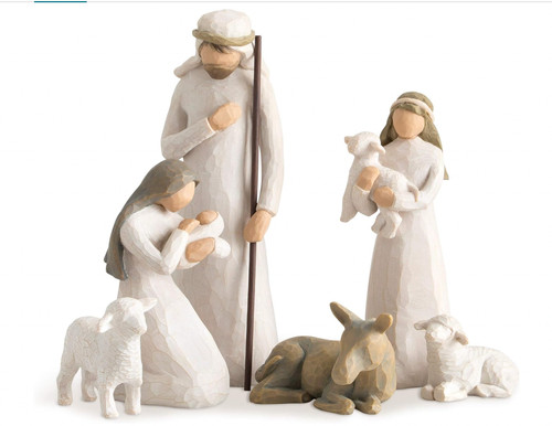 Willow tree piece nativity - piece,
