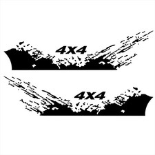 ⁺4PCS Car Stickers 4X4 Off
