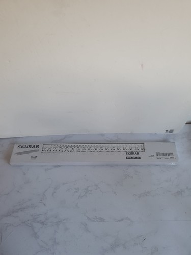 White ikea skurar wall shelf - white,