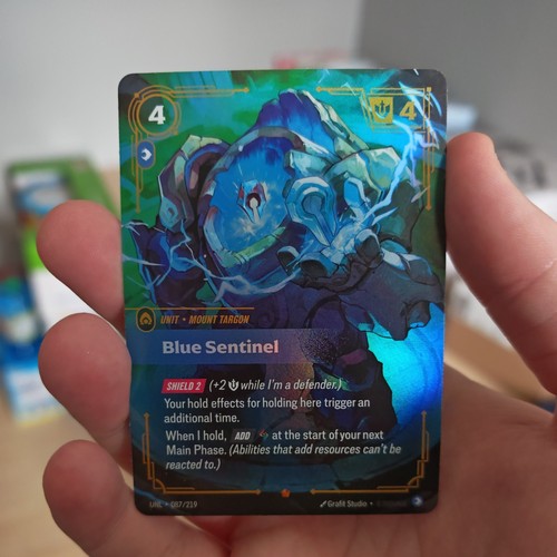 Blue sentinel 087 foil epic - foil, |