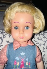 Beautiful Vintage (60s/70s?) Doll With Outfit, Possibly A Crolly Approx. 21”