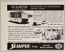 1967 Print Ad Skamper Tent