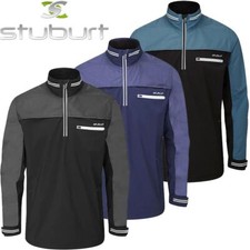 STUBURT GOLF MENS EVOLUTION REFLECTIVE WATERPROOF HALF ZIP MENS GOLF JACKET