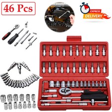 46Pcs Spanner Socket Ratchet