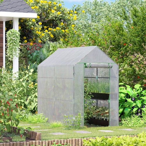 Walk greenhouse with - walk, in