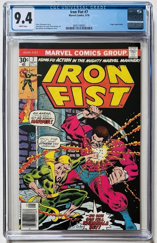 Iron fist cgc 4 - cgc, 9.4