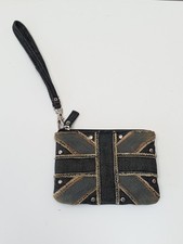 Denim union jack purse - denim,