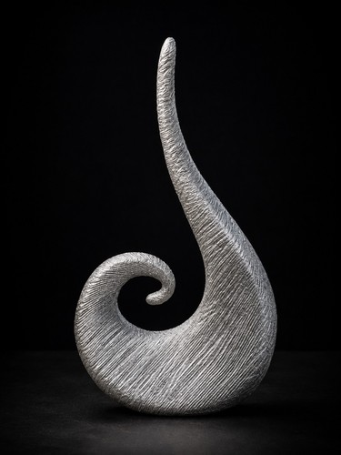 Abstract ceramic sculpture - ceramic,