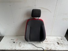 FORD FIESTA SEAT BACK R/H/F MK7.5 2012 - 2017 ST LINE RACE RED PETROL 1.0 3 DOOR