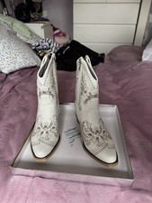 White Cowboy Boots