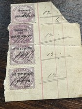 Victorian Stamps X4 Used