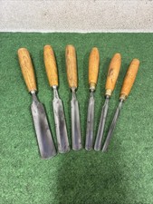 Vintage Gouge Chisels X6