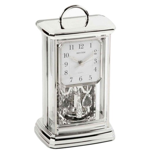 Rhythm silver oblong mantel - oblong,