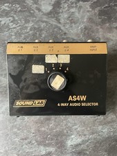 Soundlab 4 Way Audio Selector 