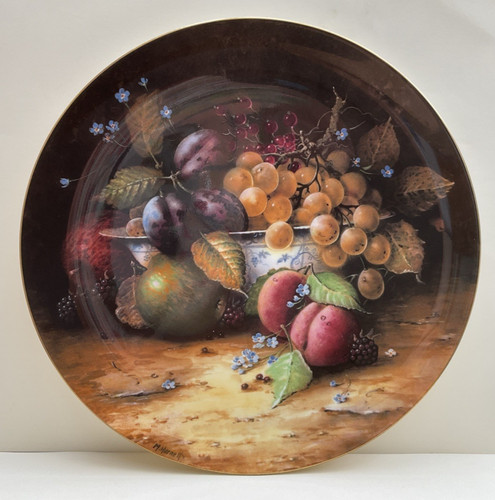 Coalport still life fruit - coalport,
