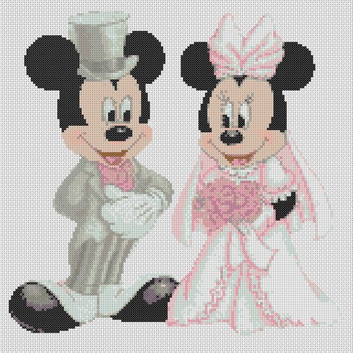 Cross stitch chart mickey - chart,