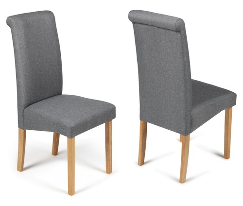 Dining chairs grey - dining, marl