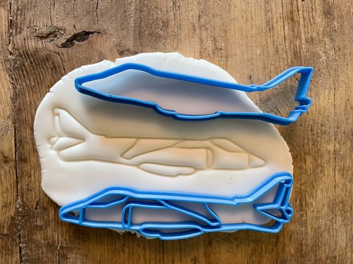 Harrier jump jet cookie