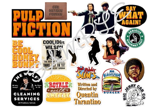 Pulp fiction edible icing - edible,