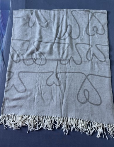 Ikea throw grey patterned - throw,,