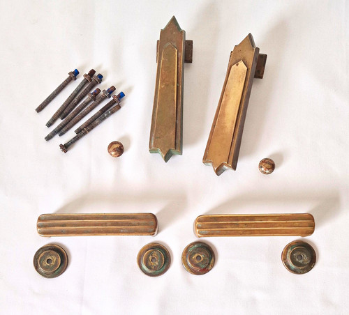Reclaimed art deco brass - reclaimed,