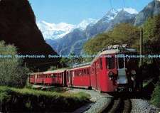 D138708 46926 Brig Visp Zermattbahn Glacier Express im Mattertal Weisshorn Brune