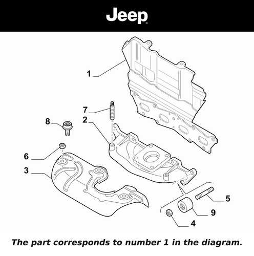 Genuine jeep exhaust - genuine,